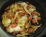 スパムで野菜炒め作り方1写真