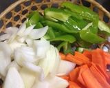 簡単肉野菜炒め作り方1写真