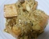 簡単！！厚揚げ豆腐ともやしのカレー炒め作り方8写真