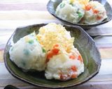 3色ポテトサラダのカリカリチーズがけ作り方6写真