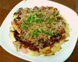 ふわふわ豆腐のお好み焼き作り方15写真