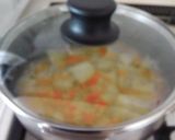 豆腐ハンバーグのクリームシチュー添え♬作り方5写真