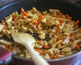カレー風味のガッパオ作り方3写真