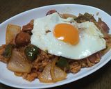 簡単!ナポリタンライス作り方7写真