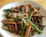 牛肉の旬菜炒め♪作り方7写真