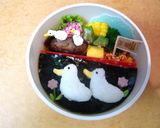 ぷっくりあひるさんのお弁当♪作り方4写真