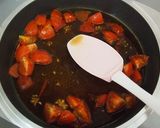 簡単美味！豚肉とエリンギのトマ玉あんかけ作り方5写真