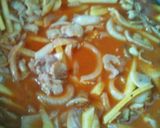 パンツェッタのトマトソースパスタ作り方5写真