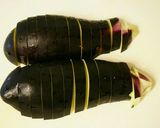 m茄子とうす揚げのレンジ煮作り方1写真