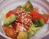アボカドとトマトでサラダ作り方3写真