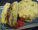 広島お好み焼きおにぎり弁当作り方6写真