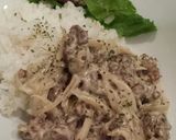 15分でカフェ飯♪牛肉のクリームシチュー作り方7写真