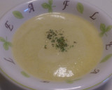 じゃがいも+ちょっと、玉ねぎの豆乳スープ作り方4写真