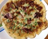 タコ焼き粉で☆イカ焼orチヂミ作り方6写真