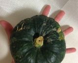 カボチャまるまるプリン作り方1写真