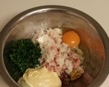 クラブケーキ♪簡単♪レムラードソースで♪作り方3写真