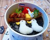 ぷっくりあひるさんのお弁当♪作り方5写真