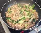 ランチ★豚肉とキャベツのクリームパスタ作り方3写真