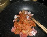 豚キムうどん作り方5写真