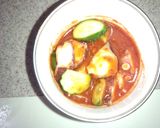 煮込みロコモコ丼弁当作り方1写真