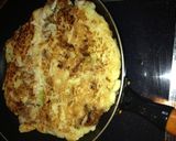 焼き鳥Xお好み焼き作り方6写真