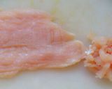 柔らかササミと三つ葉の塩レモン炒め作り方1写真