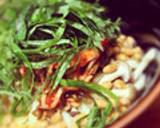 1人暮らしの簡単ランチ　納豆キムチうどん作り方19写真