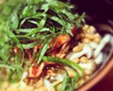 1人暮らしの簡単ランチ　納豆キムチうどん作り方19写真