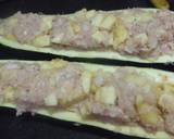 ジューシィ☆ズッキーニの肉詰めチーズ焼き作り方6写真
