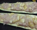 ジューシィ☆ズッキーニの肉詰めチーズ焼き作り方6写真