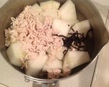 ★冬瓜と鶏ひき肉の煮浸し★作り方3写真