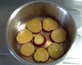 さつまいものレモン煮作り方3写真