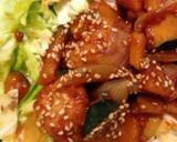 肉団子 中華風炒め作り方2写真