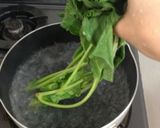 ☆鮭とほうれん草ときのこのクリームスパ☆作り方3写真