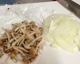☆鮭とほうれん草ときのこのクリームスパ☆作り方4写真