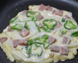 お好み焼きピザ作り方3写真