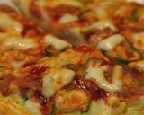 お好み焼きピザ作り方4写真
