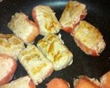 2種の肉巻きおにぎり＊醤油味と塩味＊作り方3写真