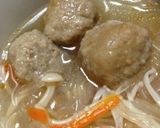 簡単!!肉団子中華スープ。作り方4写真