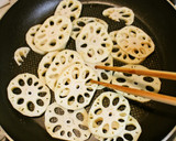 分厚めが吉☆シャキシャキ蓮根のきんぴら作り方2写真