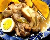 炊飯器でホロホロ‼手羽元と厚揚げ煮♡作り方4写真