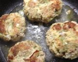 バジル ハンバーグ作り方1写真