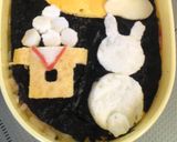 簡単キャラ弁☆お月見☆十五夜☆作り方1写真