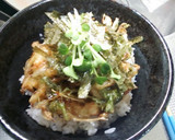 ご当地丼★白海老かき揚げ丼in富山県作り方8写真