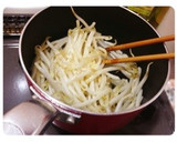 簡単☆白だしで豆腐のもやしあんかけ作り方1写真