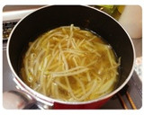 簡単☆白だしで豆腐のもやしあんかけ作り方3写真