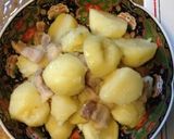塩肉じゃが（ル・クルーゼ）作り方3写真