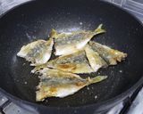 小アジの南蛮浸け・・・揚げない＊ヘルシー作り方3写真