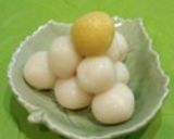 お月見☆もっちりだんご　白玉粉＆お豆腐で作り方9写真