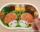 キャラ弁＊秋にピッタリ♥きのこちゃん作り方5写真